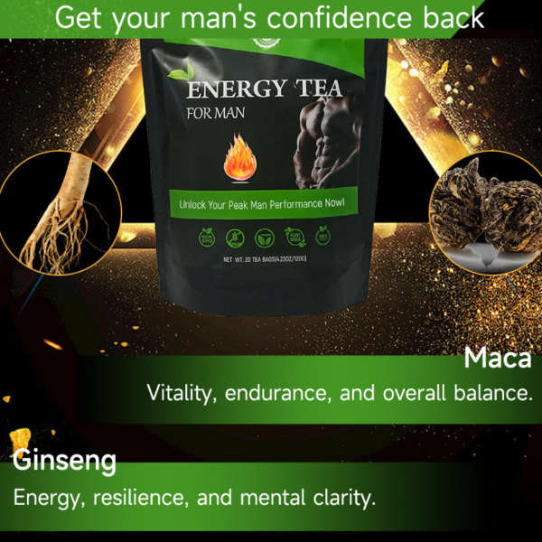 Energy Tea for Men – Natural Stamina Booster - Image 2