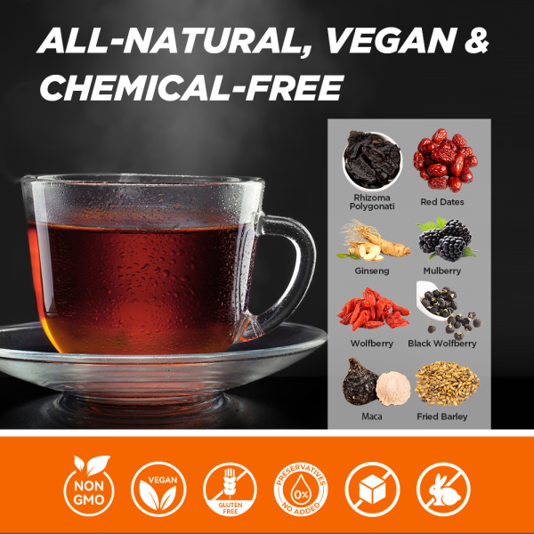 Ginseng Five Treasure – Men Natural Herbal Tea - Image 3