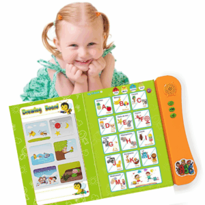 Interactive Bilingual Sound Book – Learn French & English with a Touch!