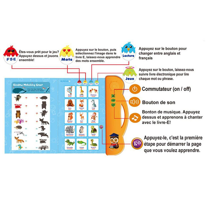 Interactive Bilingual Sound Book – Learn French & English with a Touch! - Image 8