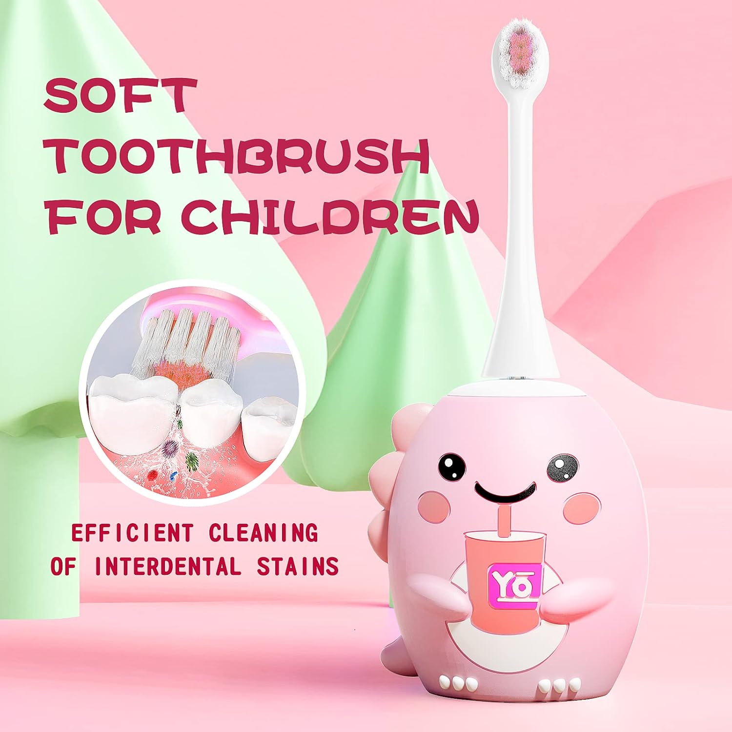 Kids 3D U-Shaped Automatic Rechargeable Toothbrush - Image 4