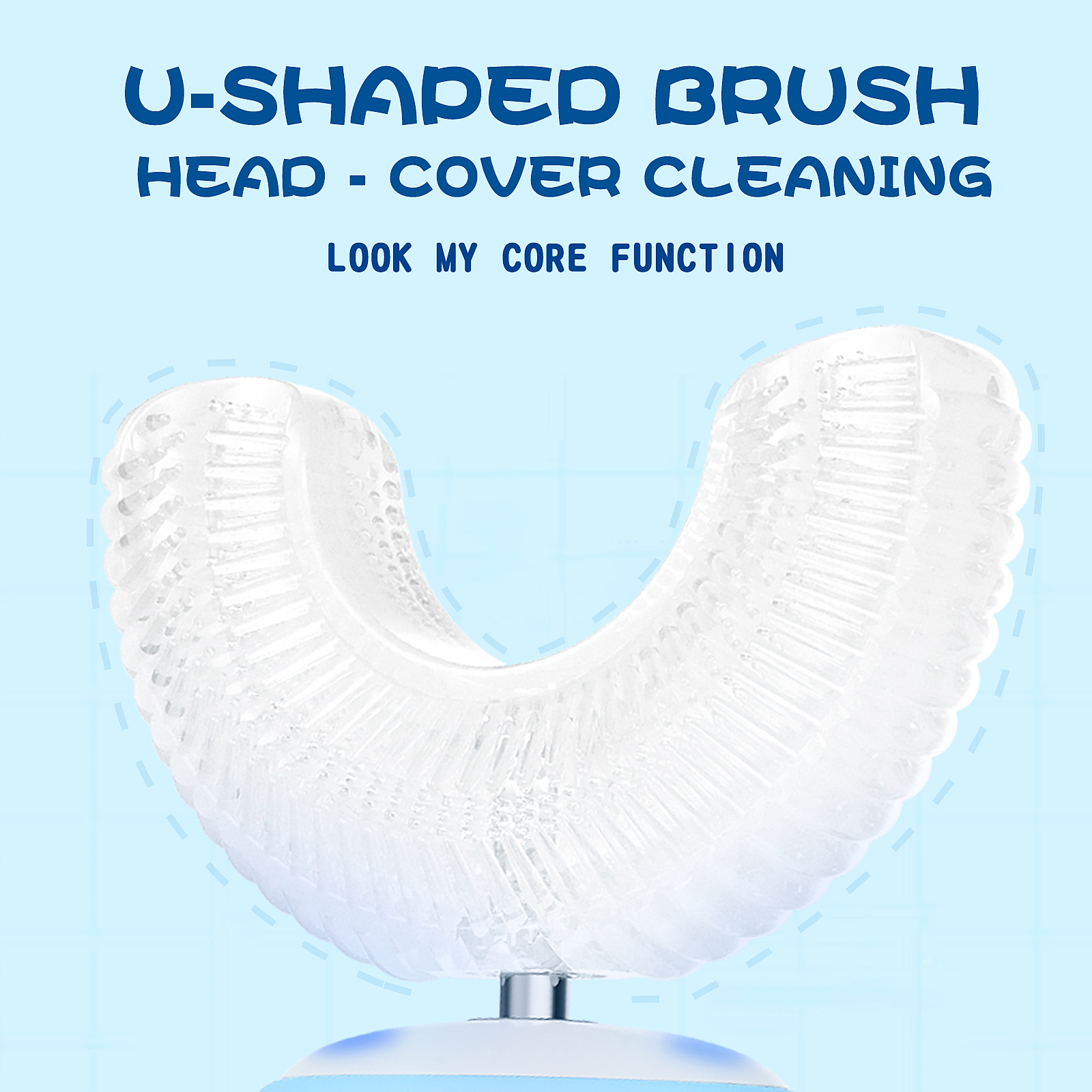 Kids 3D U-Shaped Automatic Rechargeable Toothbrush - Image 7